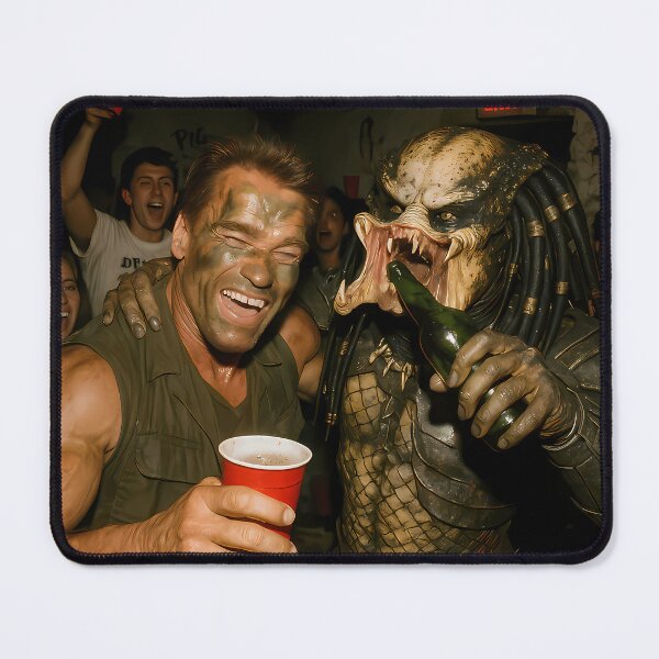 Item preview, Arnold Schwarzenegger The Predator - A Candid Paparazzi-Style Photo designed and sold by YOGEETA2001.