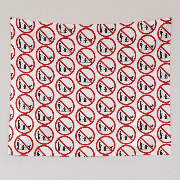 Item preview, No People or Dogs Peeing on Fire Hydrants designed and sold by MonkiFlipp.