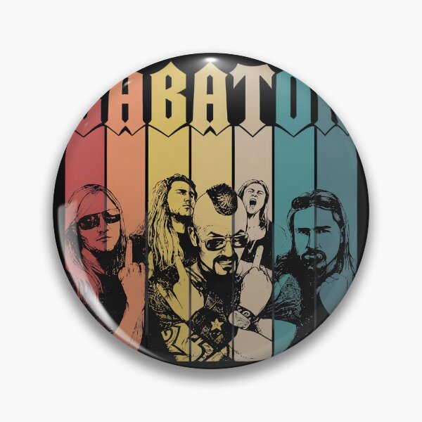 Item preview, Sabaton Retro Band Music-55 designed and sold by PenguinBluestar.