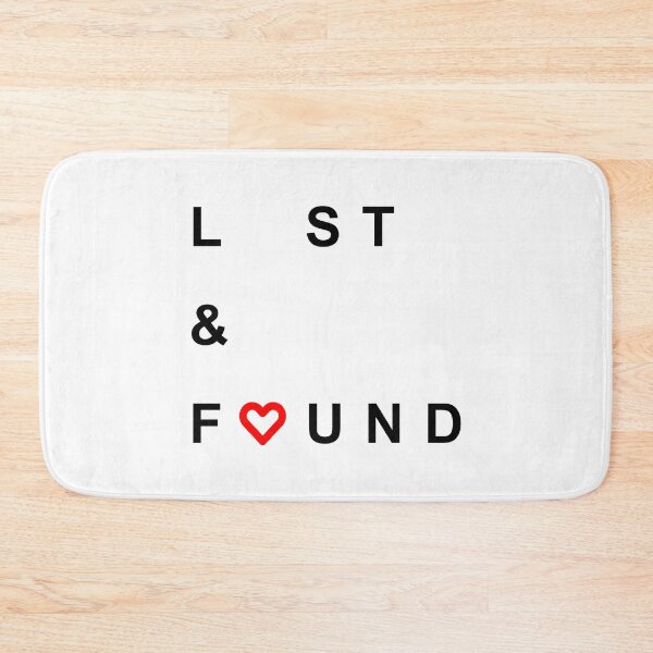 Item preview, Lost & Found Love – Minimal Red Heart Romantic Design designed and sold by artworkathome.