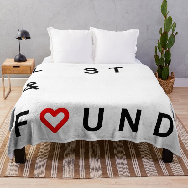 Item preview, Lost & Found Love – Minimal Red Heart Romantic Design designed and sold by artworkathome.