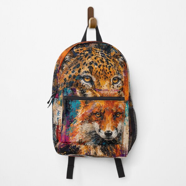 Item preview, Colorful Abstract Wild Animals Portraits designed and sold by Qenlo.