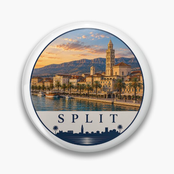 Item preview, Split Croatia Adriatic Travel Souvenir designed and sold by Beyond Destinations.