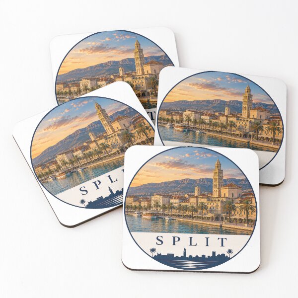 Item preview, Split Croatia Adriatic Travel Souvenir designed and sold by Beyond Destinations.