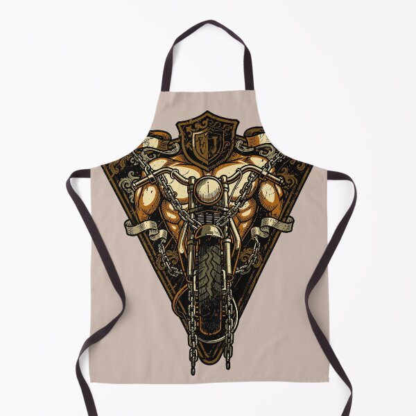 Item preview, Powerful Biker Chopper Vintage Chains Design designed and sold by Romgora.