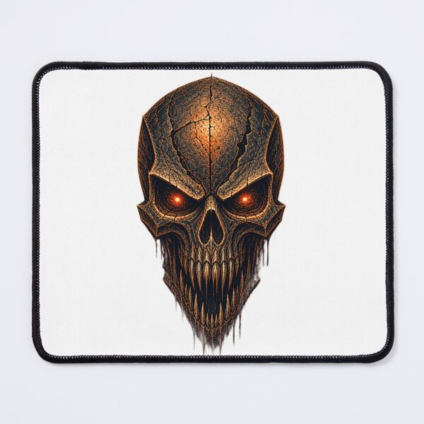 Item preview, Hellfire Skull with Glowing Red Eyes designed and sold by Nela-&-Lena.