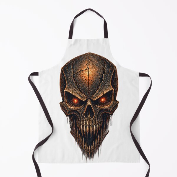 Item preview, Hellfire Skull with Glowing Red Eyes designed and sold by Nela-&-Lena.