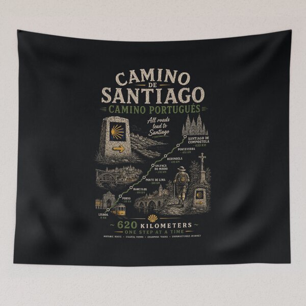 Item preview, Camino Portugues - Camino de Santiago designed and sold by GoodOldVintage.