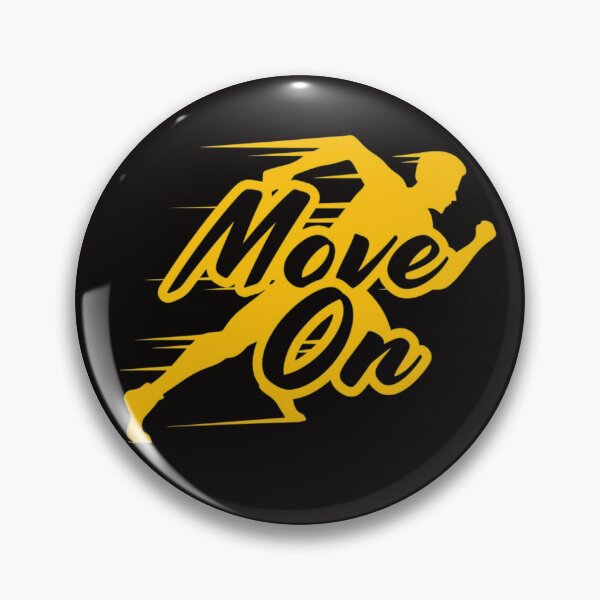 Item preview, Move On Running Man Shadow Design designed and sold by RajDeals.