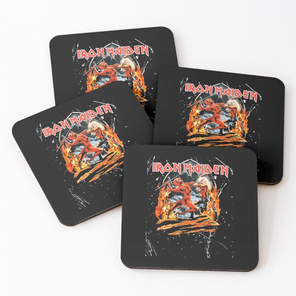 Item preview, I.r.o.n Mai.den Rock Band Square Life designed and sold by Lapiinart.