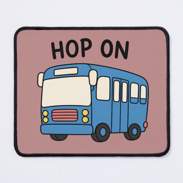 Item preview, Hop On – Blue Bus T-Shirt designed and sold by OldGarage.