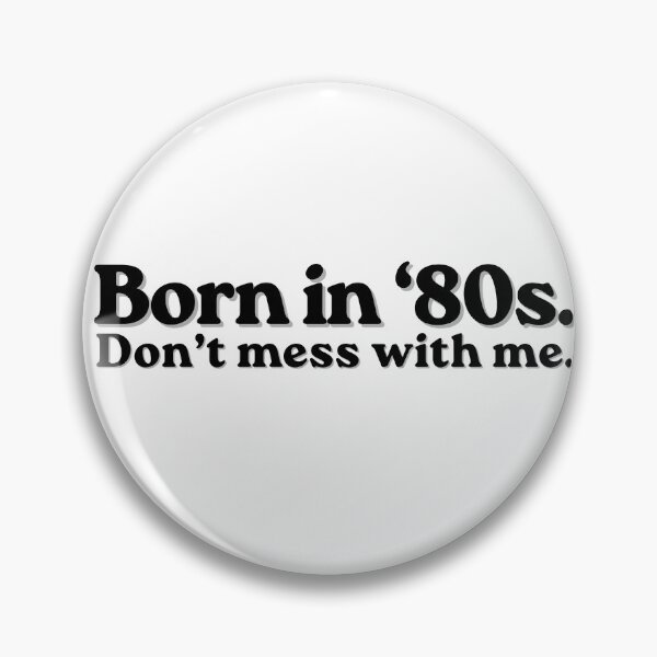Item preview, Born in '80s Funny Birthday Shirt designed and sold by print-ES.