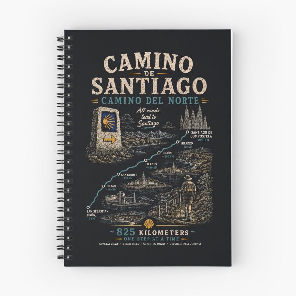 Item preview, Camino Del Norte - Camino de Santiago designed and sold by GoodOldVintage.