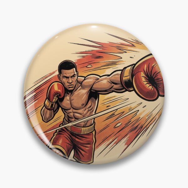 Item preview, Fight Fast Boxer Punch Pop Art Design designed and sold by @SHINTOSARTSTORE.
