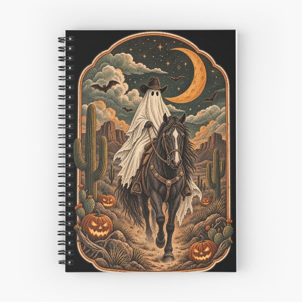 Item preview, Cowboy Ghost Riding Horse Funny Tarot Card Halloween Season  designed and sold by will freed18.