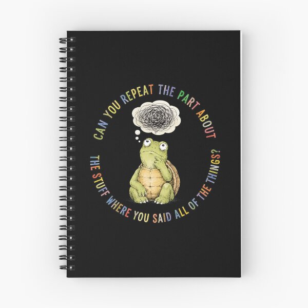 Item preview, Confused Turtle Can You Repeat The Part About The Stuff designed and sold by felixpalette.