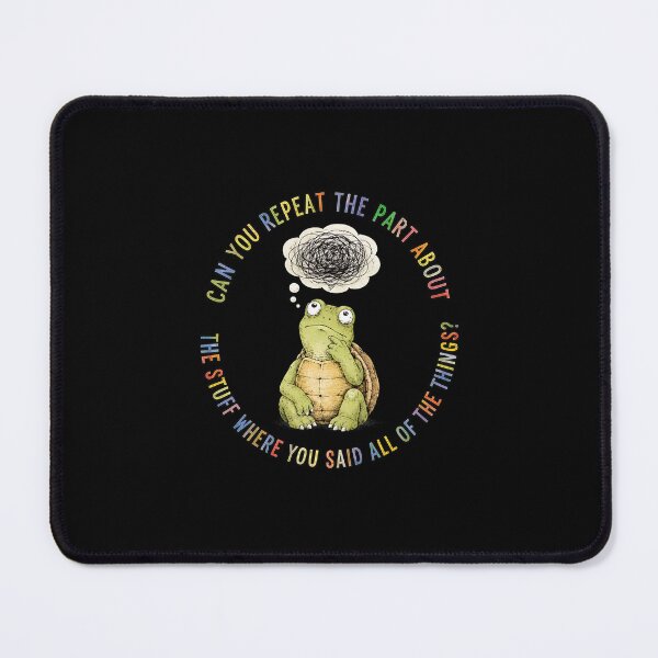Item preview, Confused Turtle Can You Repeat The Part About The Stuff designed and sold by felixpalette.