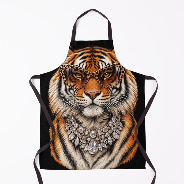Item preview, Cool Tiger Roar Leopard Sunglasses Funny designed and sold by will freed18.