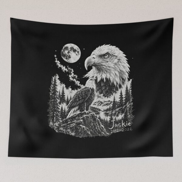 Item preview, Jackie Eagle Memorial Wilderness Tribute designed and sold by siakupstas.