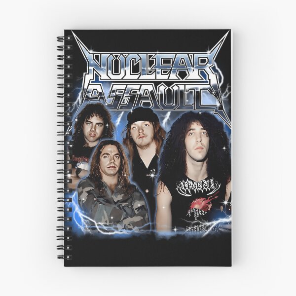 Item preview, Nuclear Assault - American thrash metal band designed and sold by BoneAndWeave.