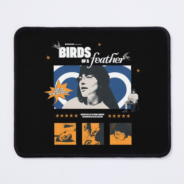 Item preview, Billié Eilish Birds of a Feather Retro Vintage Bootleg designed and sold by aTiredWitchArt.