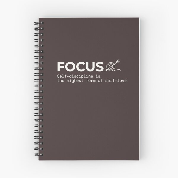 Item preview, FOCUS - Self Discipline Is Highest Self Love Affirmation designed and sold by Safe Soul DeLife.
