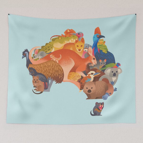 Item preview, Australiana designed and sold by Wayne Minnis.