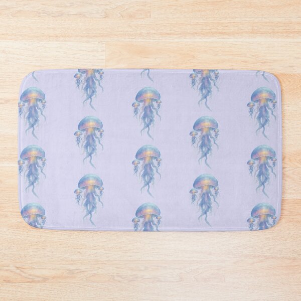 Item preview, Ethereal Watercolor Jellyfish Floating in Space designed and sold by Ban Nang Root.