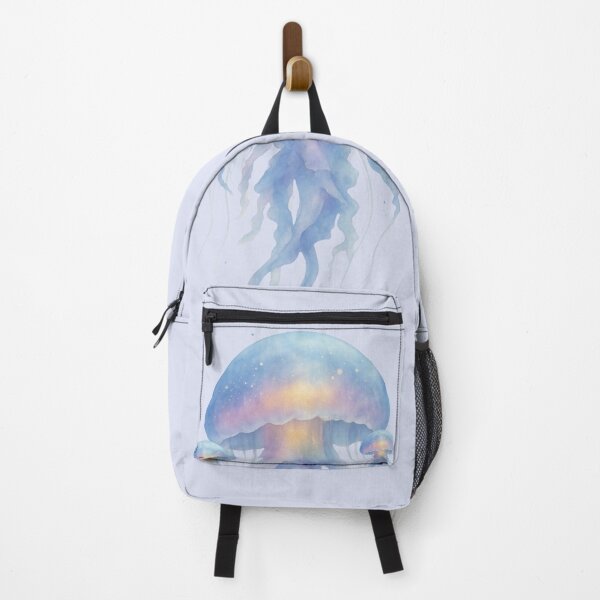 Item preview, Ethereal Watercolor Jellyfish Floating in Space designed and sold by Ban Nang Root.