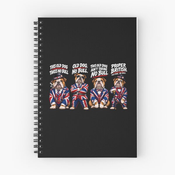 Item preview, British Bulldog No Bull Funny English Bulldog Union Jack UK Flag designed and sold by Genius Geek.