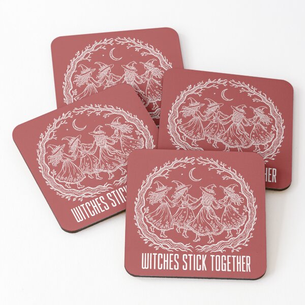 Item preview, Witches Stick Together Shirt | Line Art Halloween Design designed and sold by MOCH- ART.