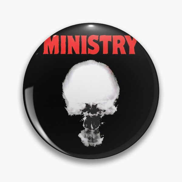 Item preview, MINISTRY X-Ray Skull Red Music -59 designed and sold by Grandr96Ace.
