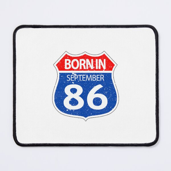 Item preview, Born in September 1986 — Birthday designed and sold by FashionHeritage.