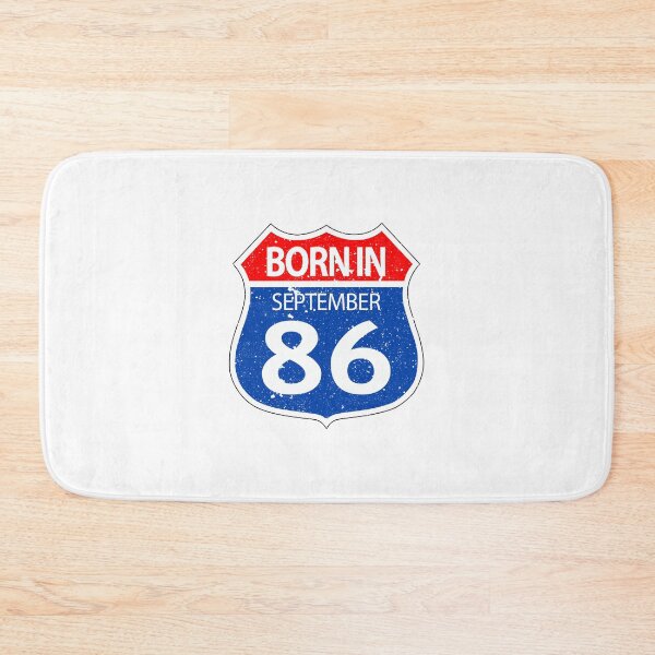 Item preview, Born in September 1986 — Birthday designed and sold by FashionHeritage.