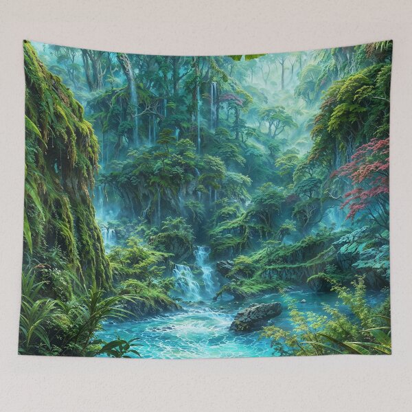 Item preview, Jungle Scene designed and sold by Korral.