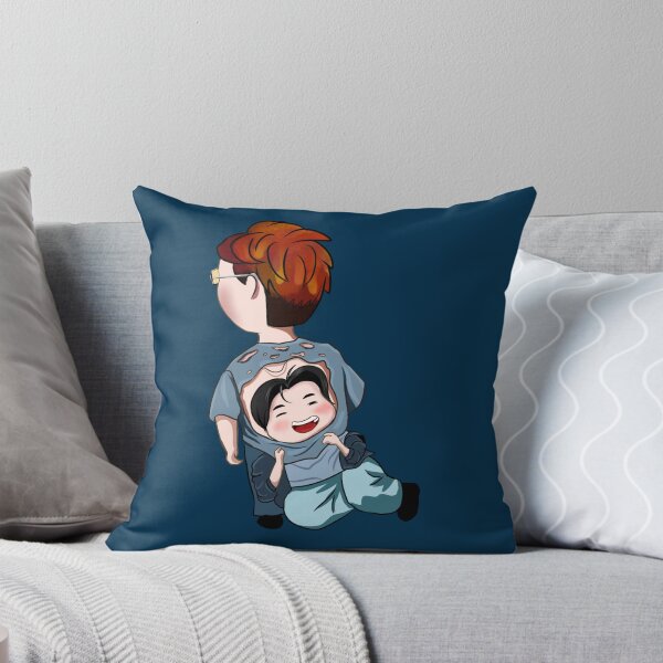Item preview, Kim namjoon RM and jin chibi art  designed and sold by JoSangya.