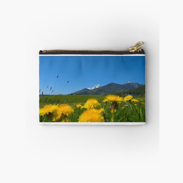 Item preview, Spring Mountain Landscape with Yellow Dandelions designed and sold by Rogi74.