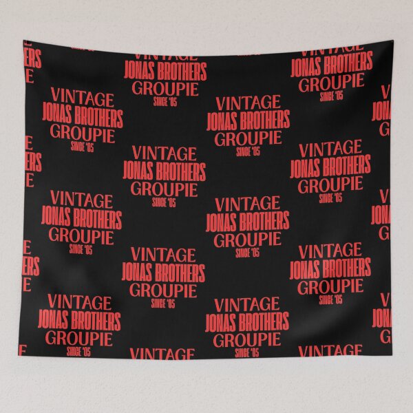 Item preview, Vintage Jonas Brothers Groupie designed and sold by KixMatch.