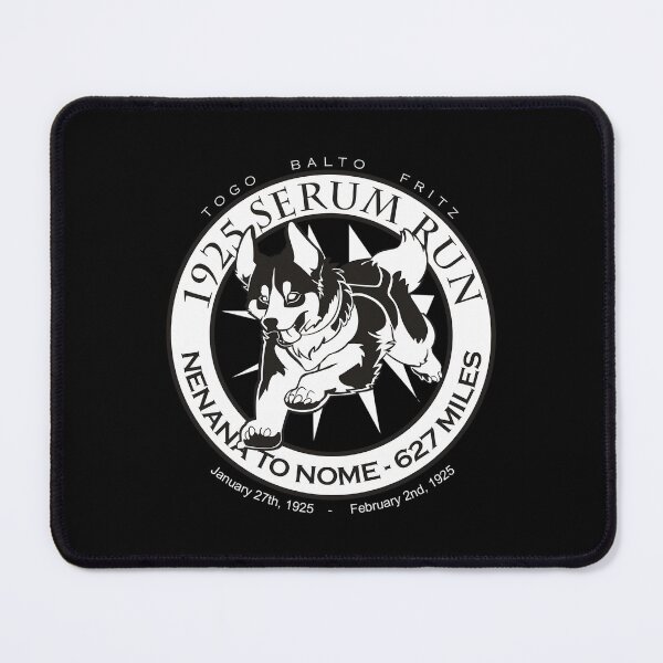 Item preview, Historic Dog Sled Relay Alaska Marathon Emblem designed and sold by lachguerlazal.