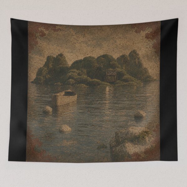 Item preview, Island of Hope. (Ancient Mural) designed and sold by MaxDreamsArt.