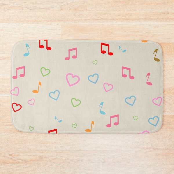 Item preview, Pattern of music and love designed and sold by Quijote-.