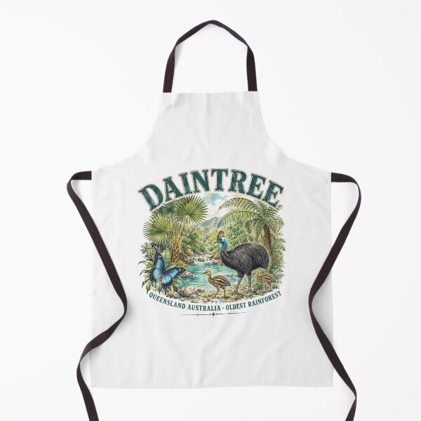 Item preview, Daintree Rainforest Queensland Art Cassowary Family Oldest Rainforest Australia Vintage designed and sold by Yellowriversss.