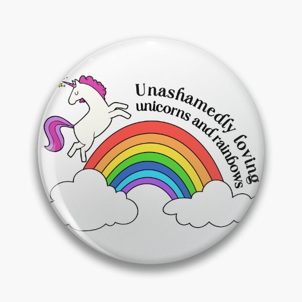 Item preview, Unashamedly loving unicorns and rainbows designed and sold by print-ES.