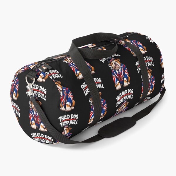 Item preview, British Bulldog No Bull Funny English Bulldog Union Jack UK Flag designed and sold by Genius Geek.