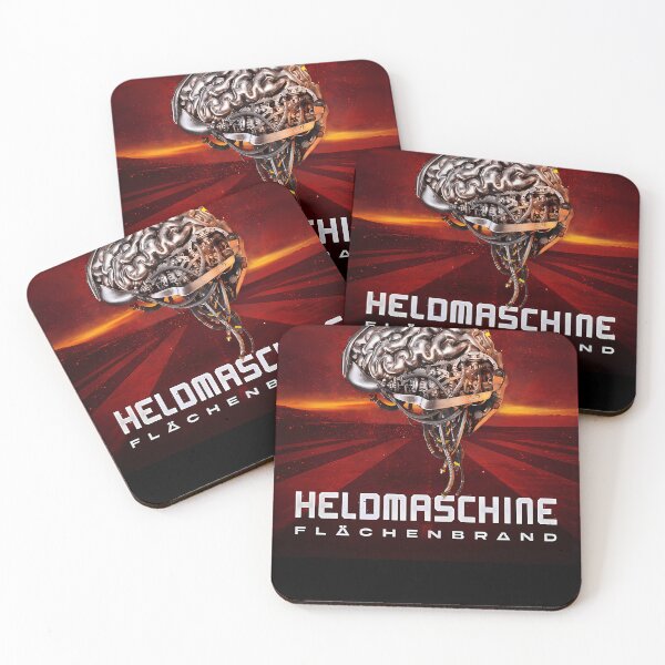 Item preview, Heldmaschine - FlÃ¤chenbrand album 2023 designed and sold by BoneAndWeave.