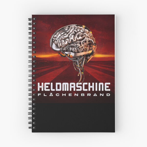 Item preview, Heldmaschine - FlÃ¤chenbrand album 2023 designed and sold by BoneAndWeave.