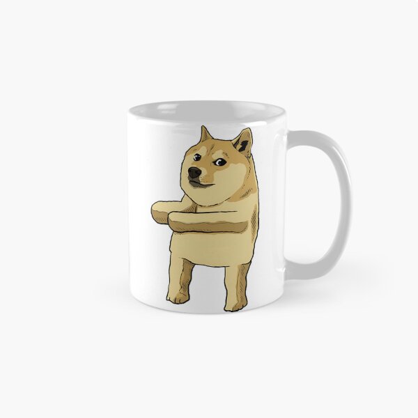 Item preview, Funny Doge Meme Illustration designed and sold by aTiredWitchArt.