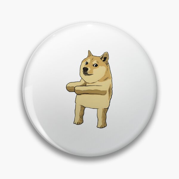 Item preview, Funny Doge Meme Illustration designed and sold by aTiredWitchArt.