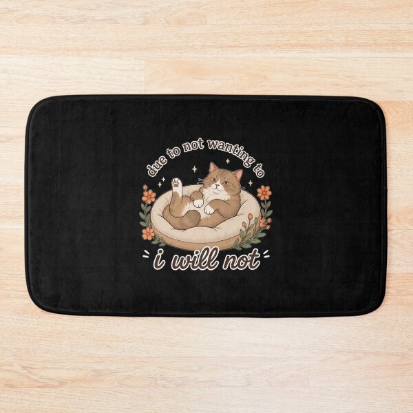 Item preview, Grumpy Cat Due to Not Wanting To I Will Not Funny Cat designed and sold by felixpalette.