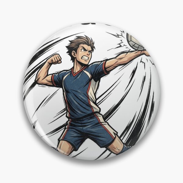 Item preview, Rise and Spike Volleyball Player Action Design designed and sold by @SHINTOSARTSTORE.